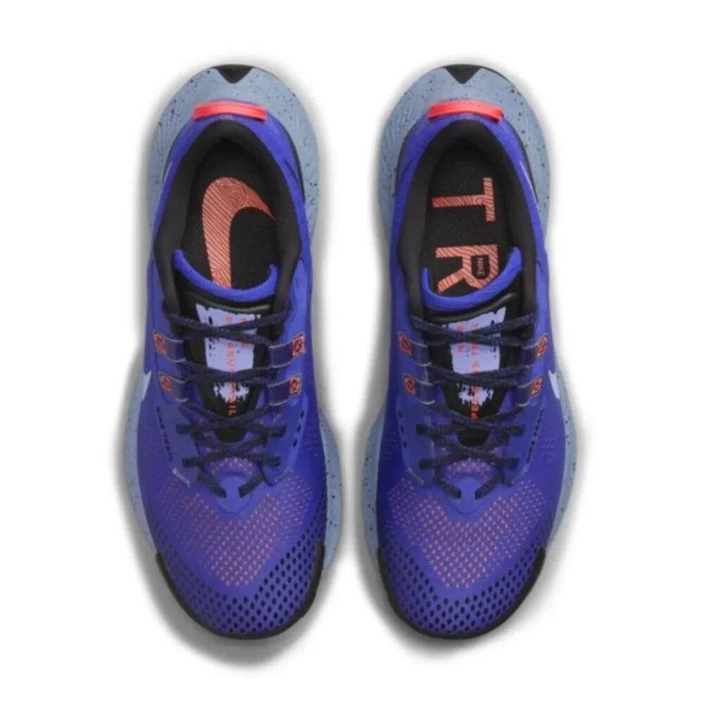 NEW Nike Womens Pegasus Trail 3 Running Shoe (Lapis/Light Thistle) Size 10 - Picture 8 of 16